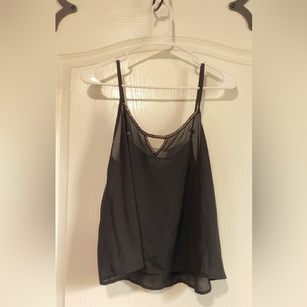 Magaschoni Black Camisole Top